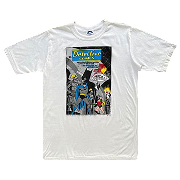 Vintage Batman Detective Comics Tee White