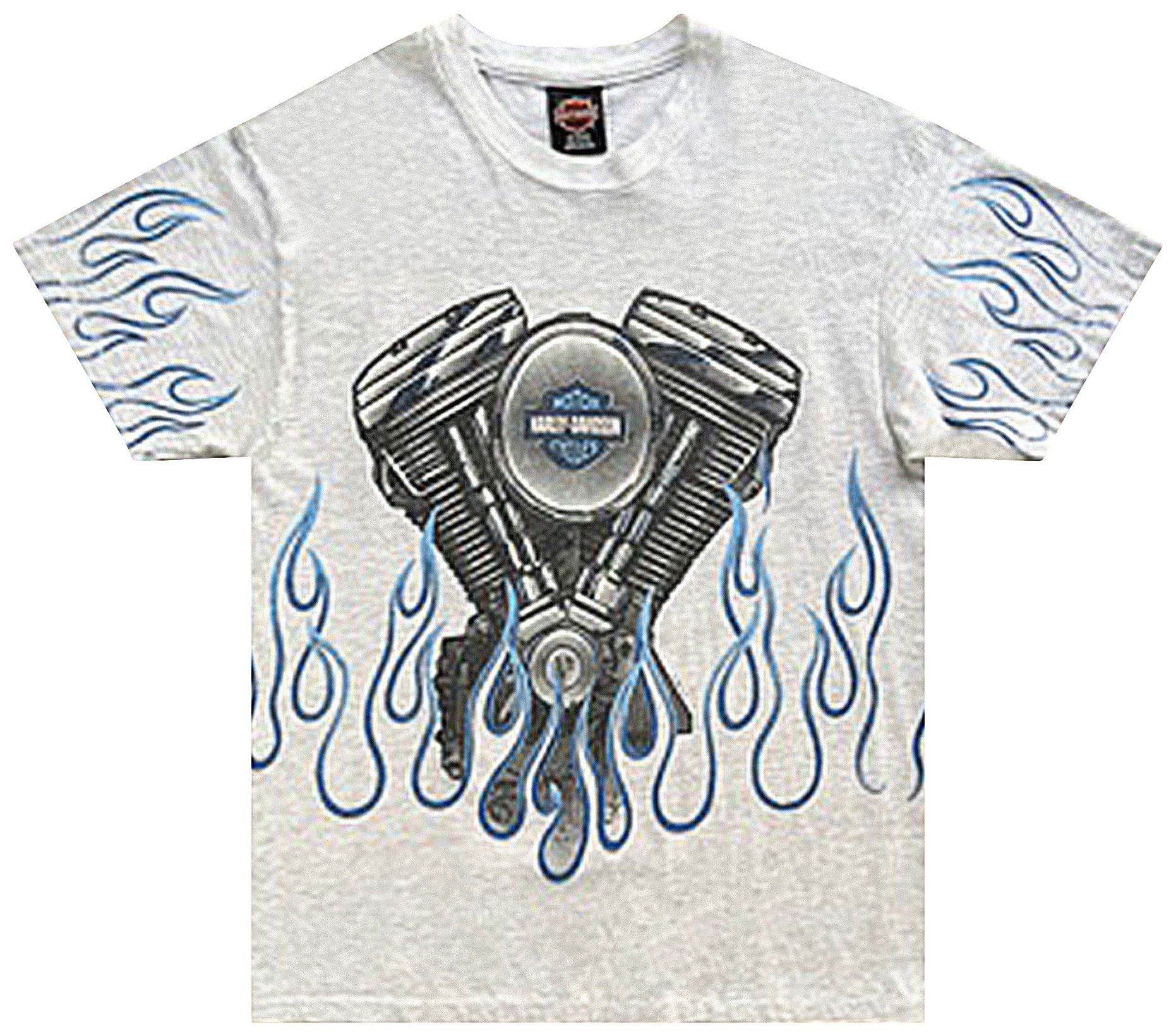 Harley-Davidson Men's Vintage Tank Graphic T-Shirt – Grey, Soft Cotton (Style 96020-21VM, Multiple Sizes)