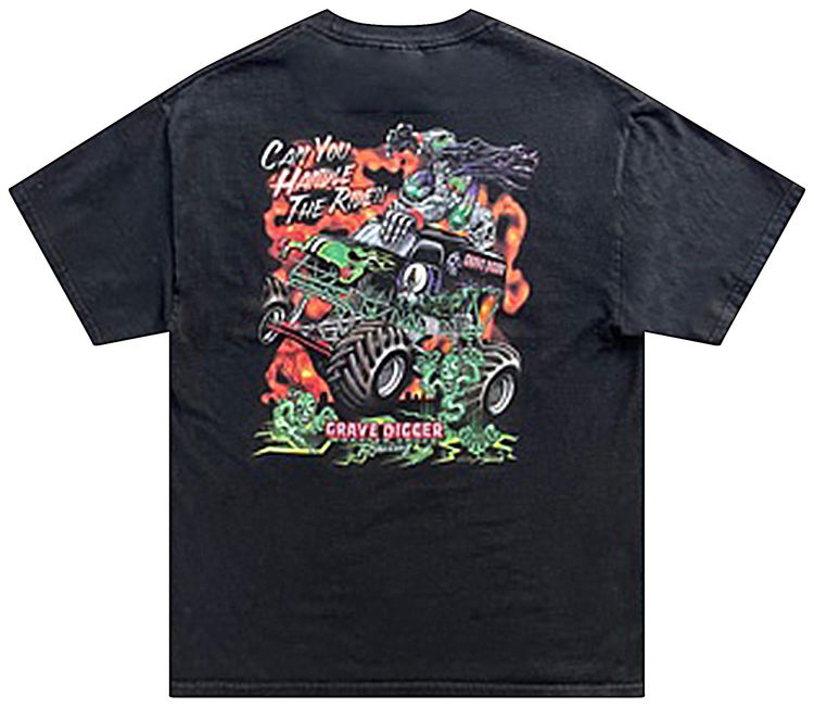 Vintage Grave Digger Tee Black