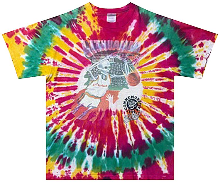 Vintage Lithuania I Will Survive Tee Tie Dye
