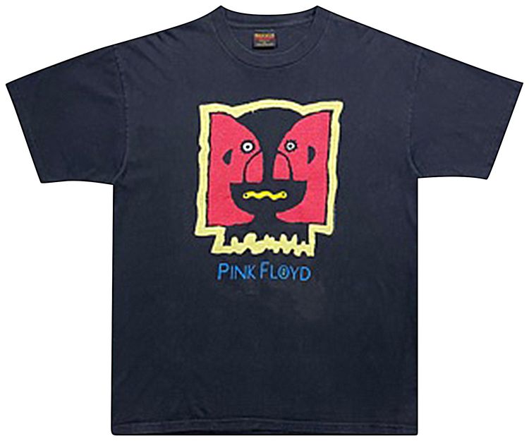Vintage Pink Floyd World Tour Tee Black