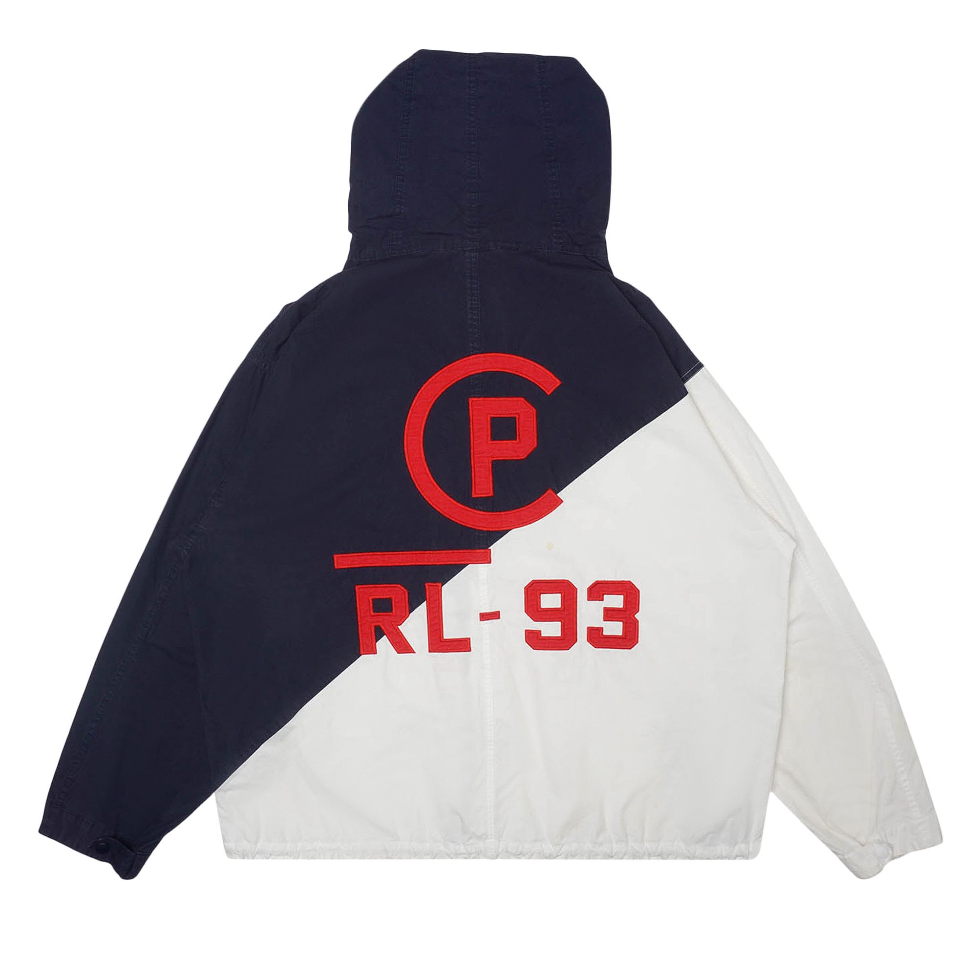 Buy Vintage Polo by Ralph Lauren CP 93 Hooded Jacket Navy White 3198 119900308CP93 NAVY GOAT CA