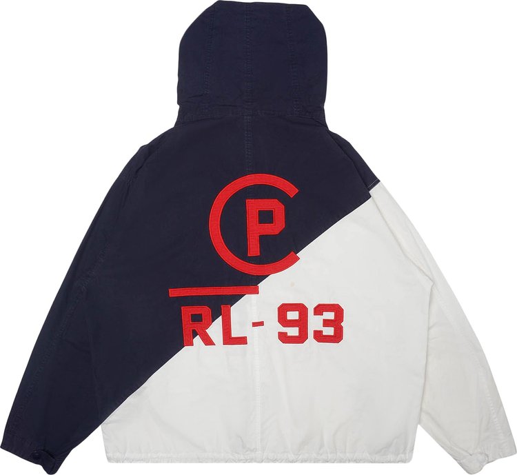 Vintage Polo by Ralph Lauren CP 93 Hooded Jacket NavyWhite