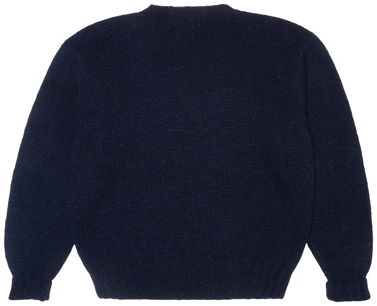 Vintage Polo by Ralph Lauren Eagle Knit Sweater Navy