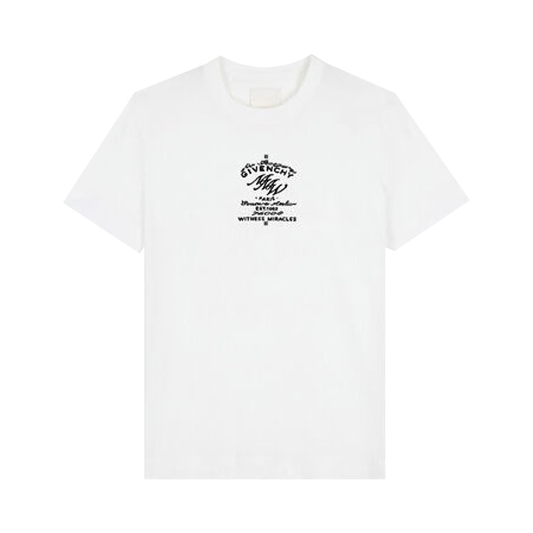 Givenchy MMW Crest Logo Tee 'White'