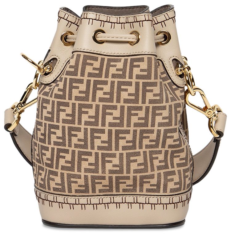 Fendi Mini Mon Tresor Bag Nude