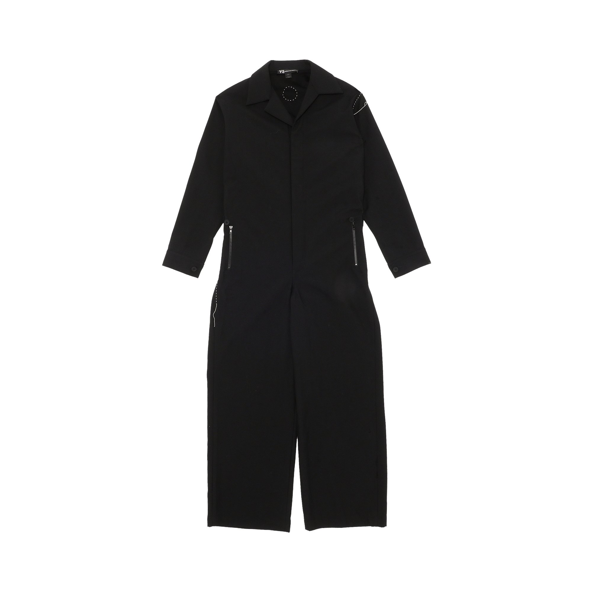 Buy Y-3 Wool Jumpsuit 'Black' - 0558 200000206WJ BLAC | GOAT