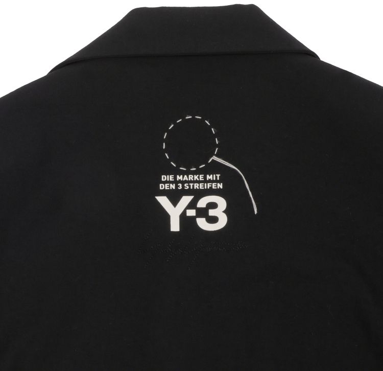 Y 3 Wool Jumpsuit Black