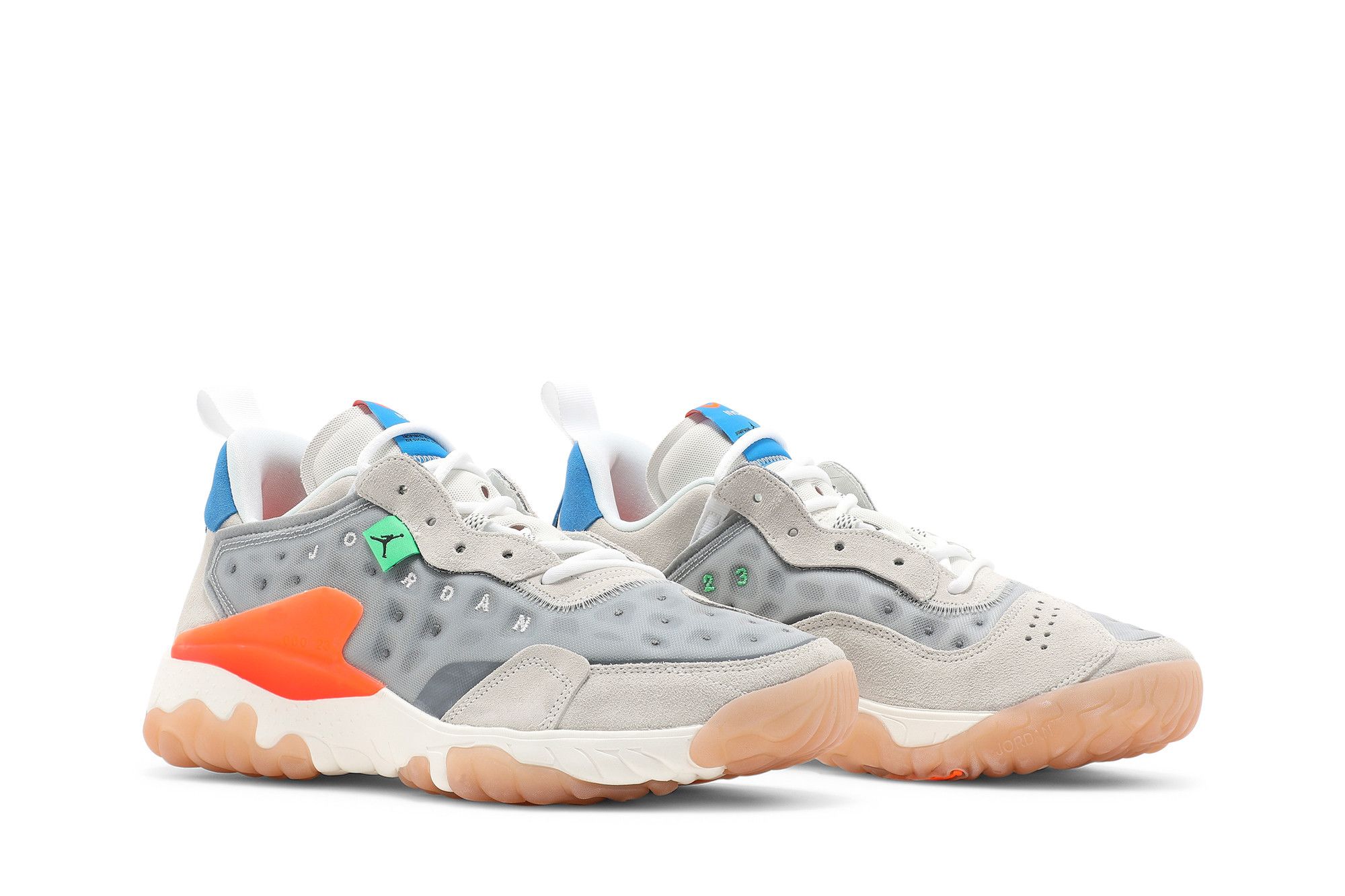 Buy Jordan Delta 2 'Light Smoke Grey Total Orange' - CV8121