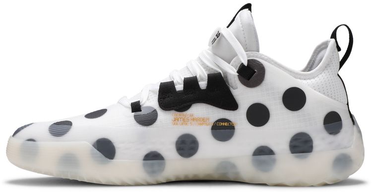 Adidas Harden Vol 5 Futurenatural Polka Dot   White