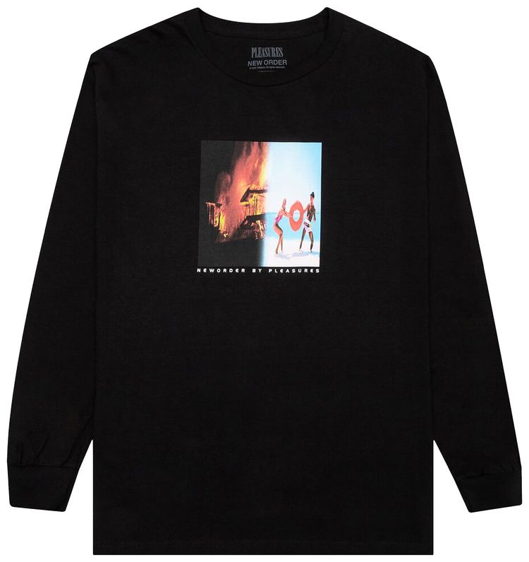 Pleasures Repulic Long Sleeve T Shirt Black