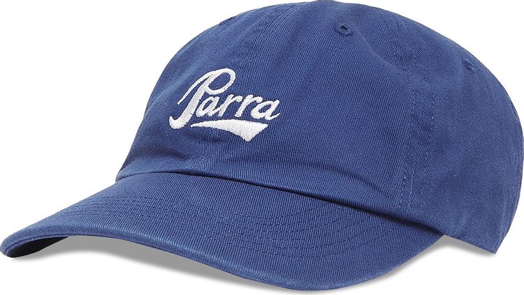 Parra Pencil Logo 6 Panel Hat Navy Blue