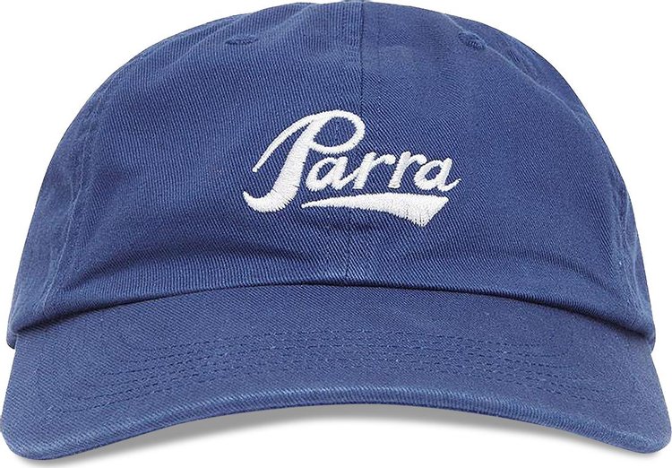 Parra Pencil Logo 6 Panel Hat Navy Blue