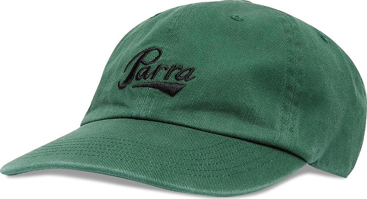 Parra Pencil Logo 6 Panel Hat 'Dark Green'
