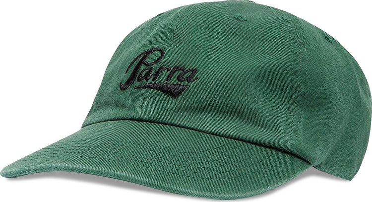 Parra Pencil Logo 6 Panel Hat Dark Green