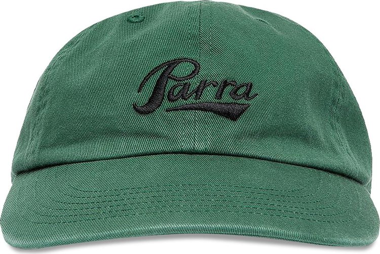 Parra Pencil Logo 6 Panel Hat Dark Green