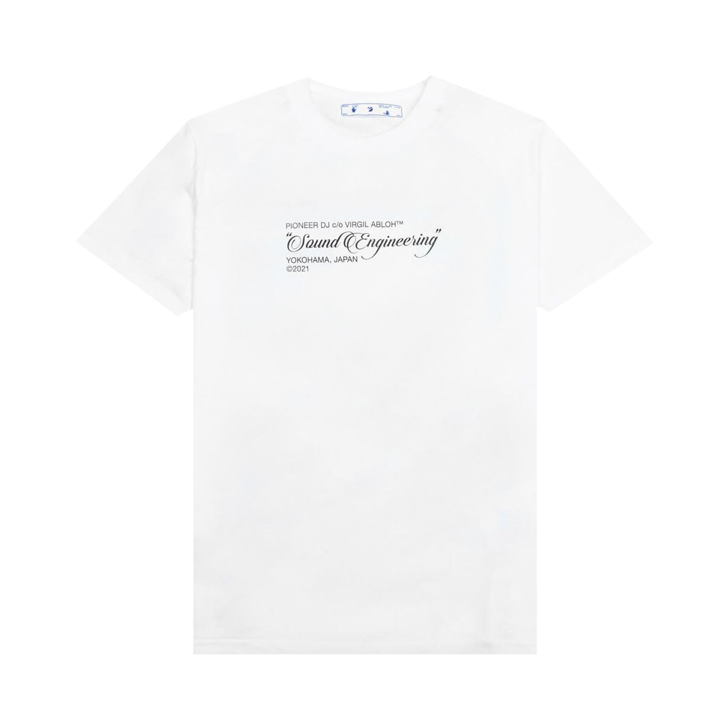 Buy OffWhite x Pioneer Sound Engineering TShirt 'White/Brilliant