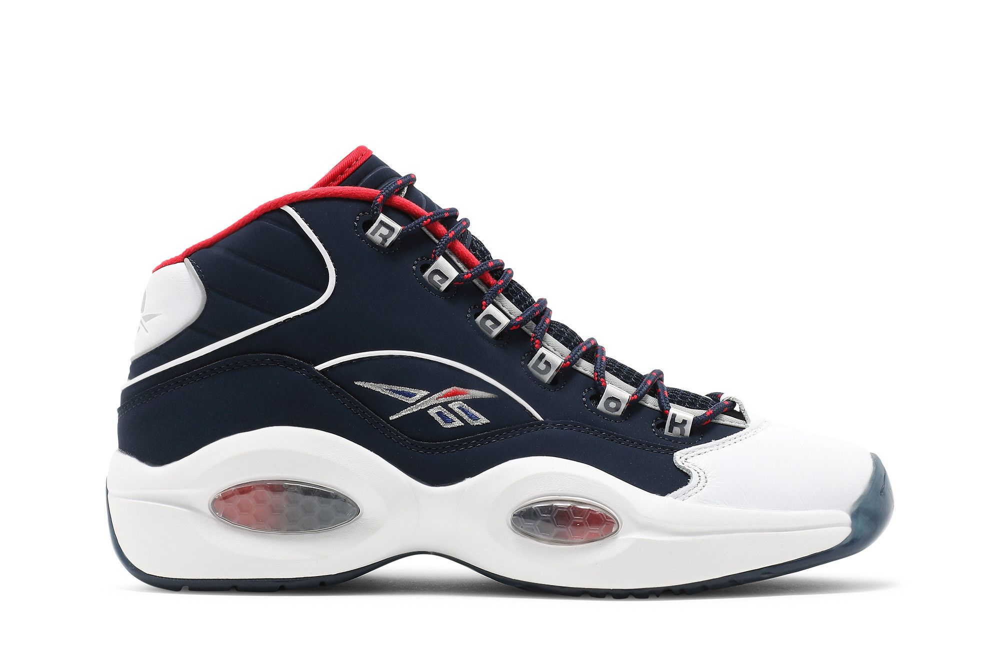 Reebok Question Mid USAホワイト/ネイビー/レッド Reebok Question Mid Team USA 4 — MAJOR