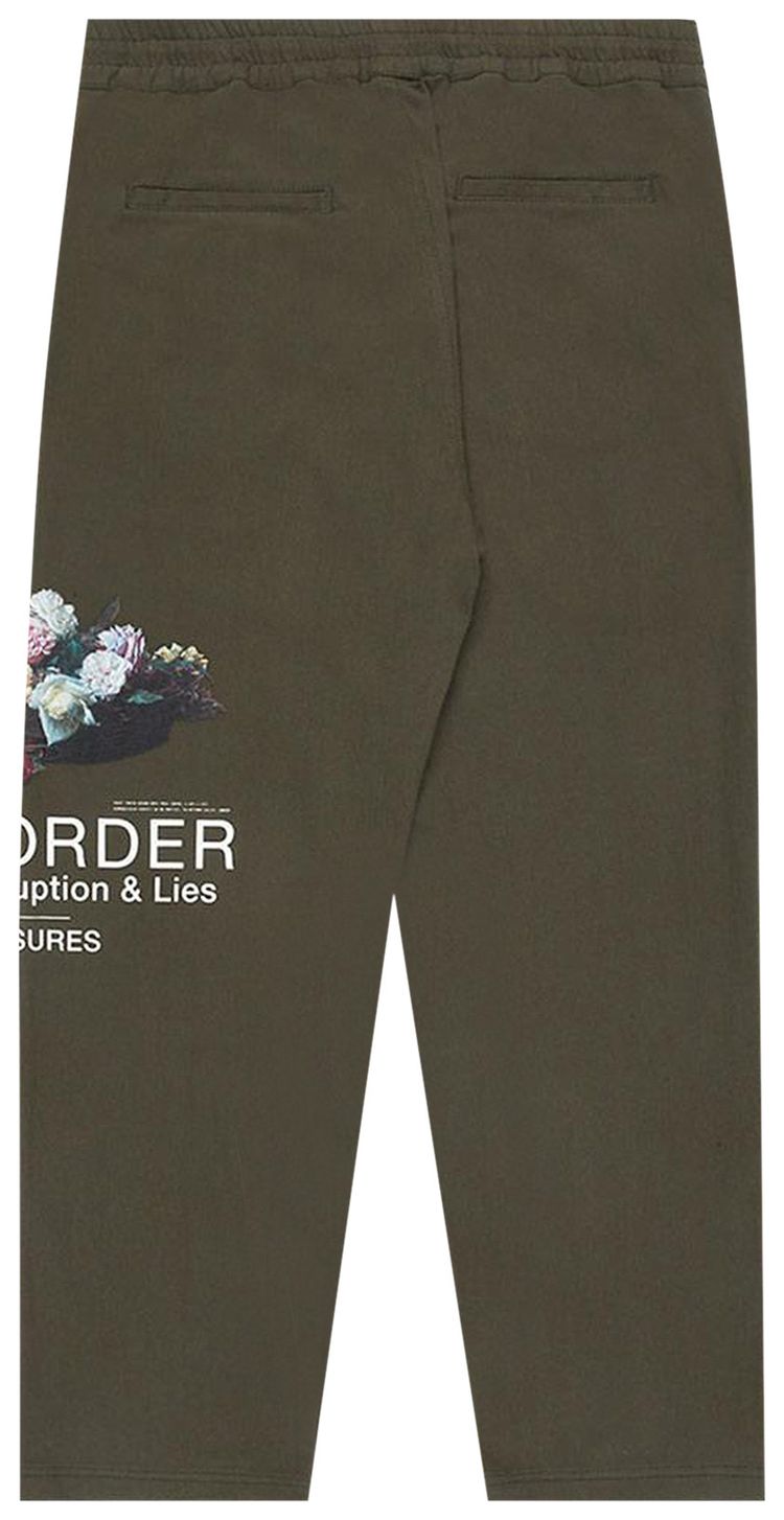 Pleasures Power Beach Pant Olive