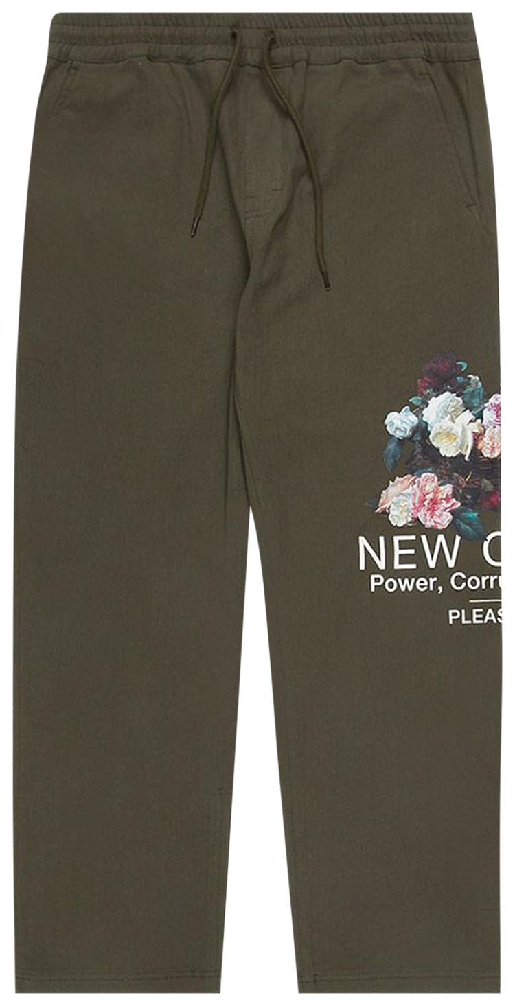 Pleasures Power Beach Pant Olive