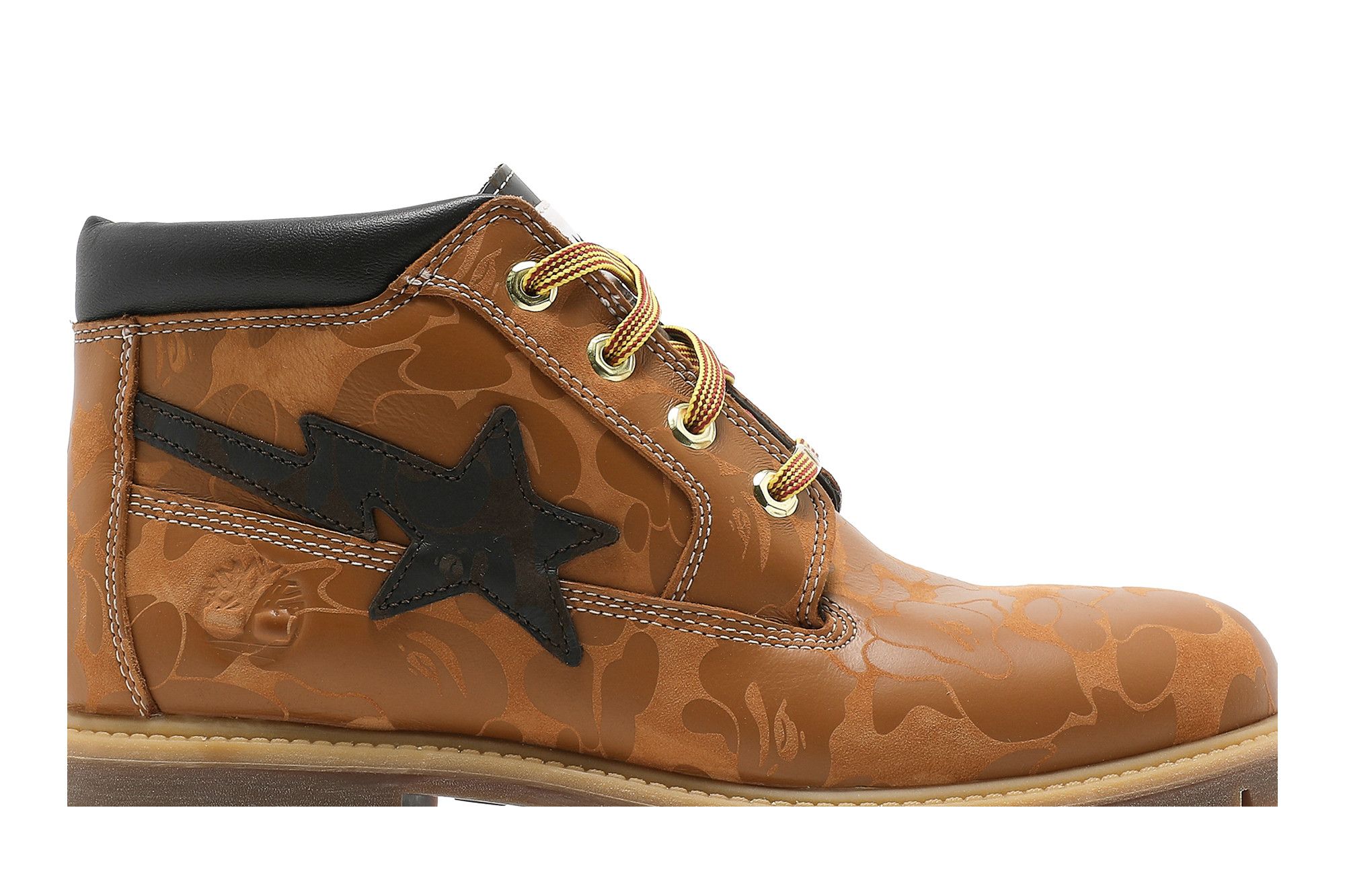 Bape timberland boots sales