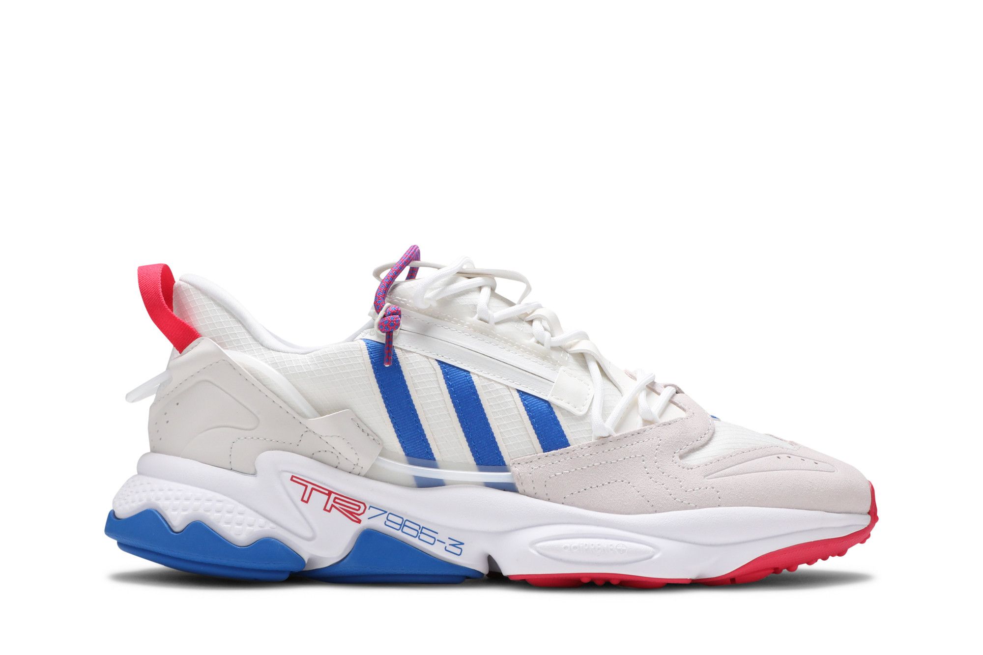 Ozweego Zip Off White Glow Blue