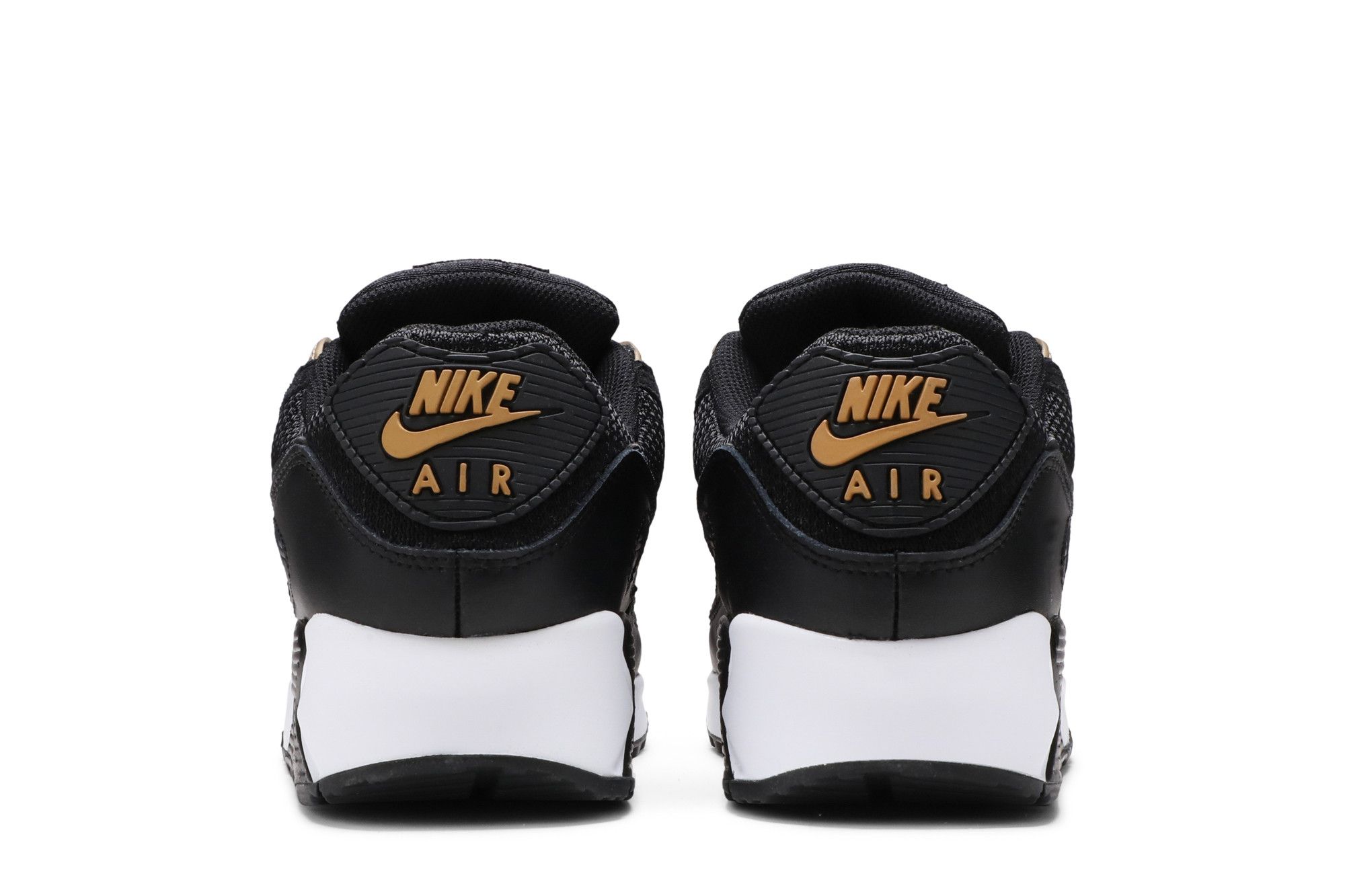 Size 13.0 Air Max 90 Black Metallic Gold