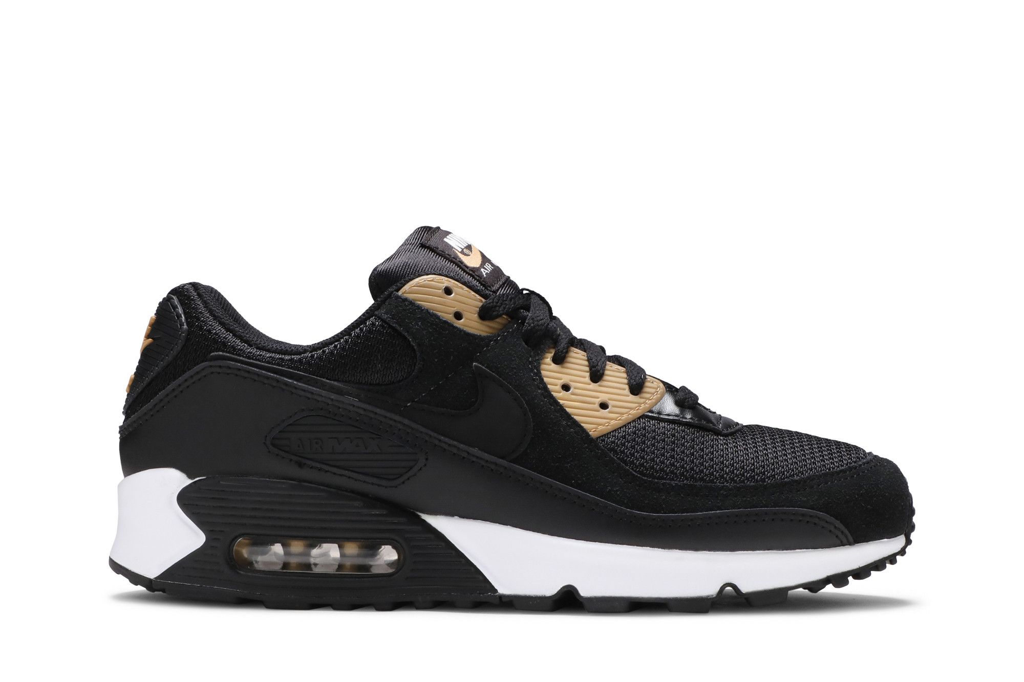 Black and gold air max 90s clearance
