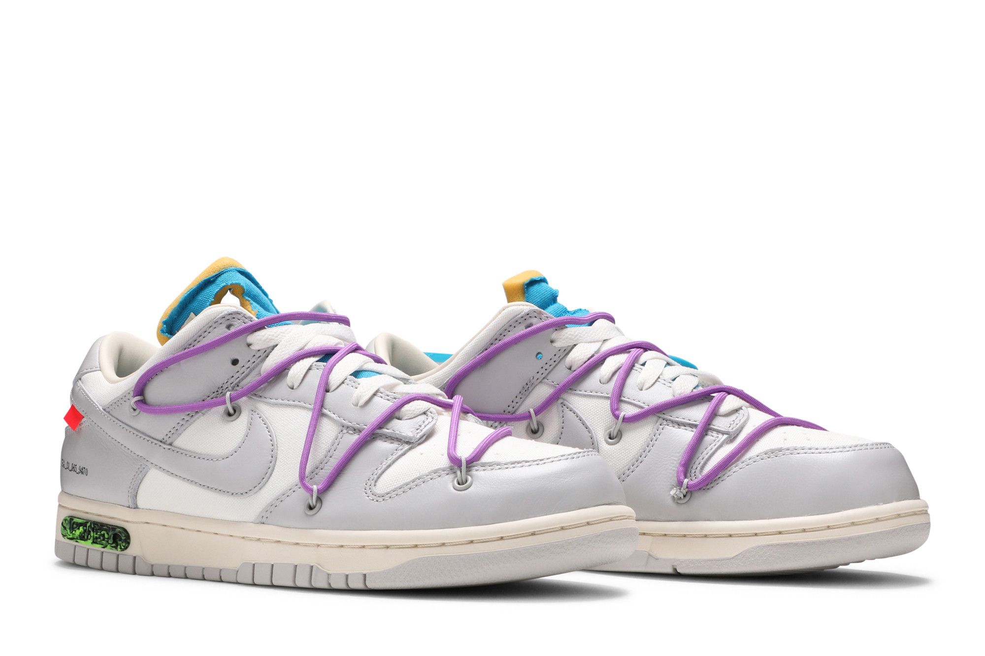 Size 4.0 Off-White x Dunk Low 'Lot 47 of 50'