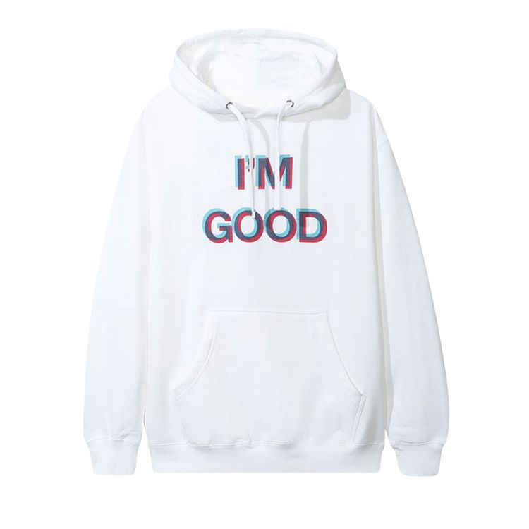 Anti Social Social Club Im Good Hoodie White