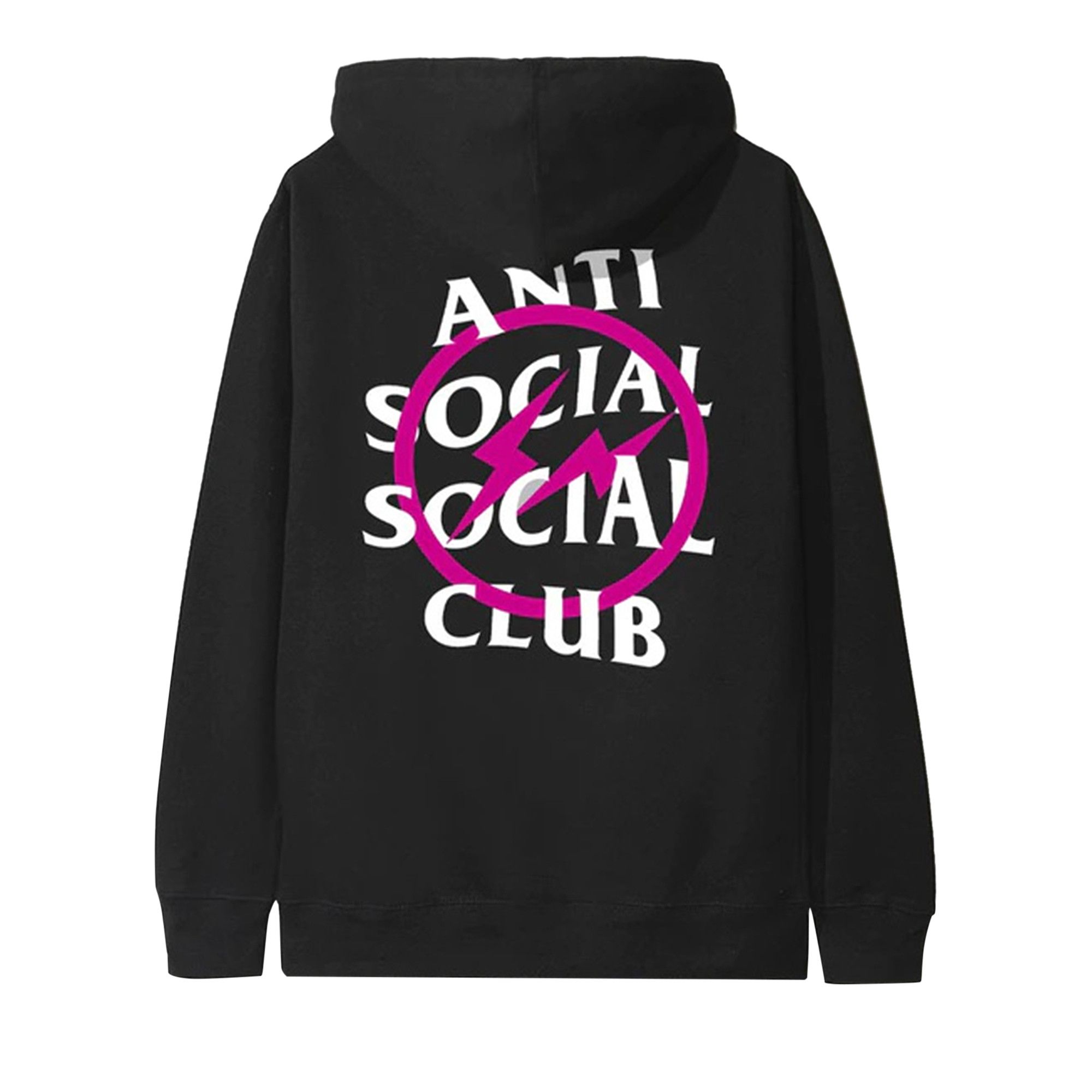 Anti social social club x fragment blue bolt hoodie 2025