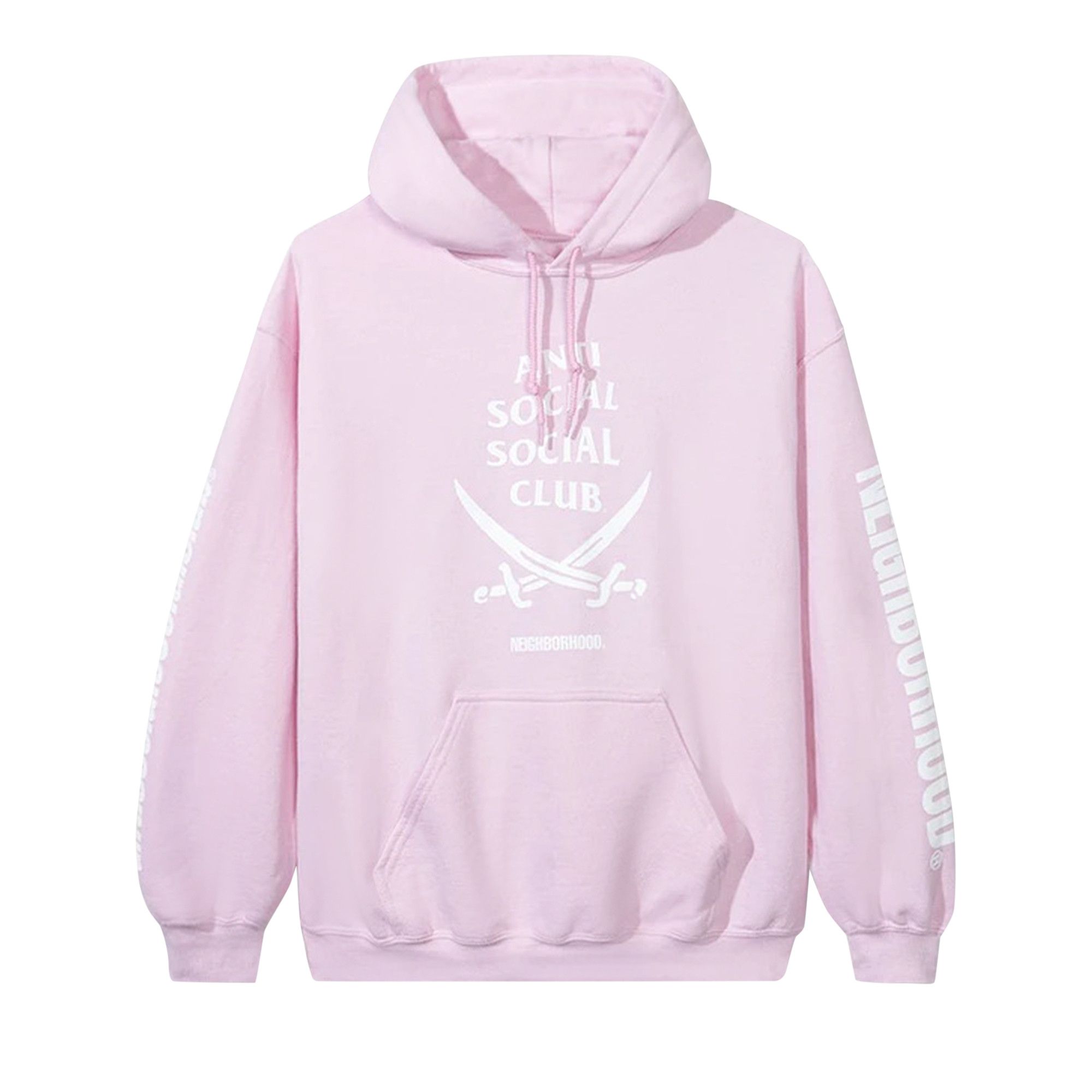Buy Anti Social Social Club x Neighborhood 6IX Hoodie Pink
