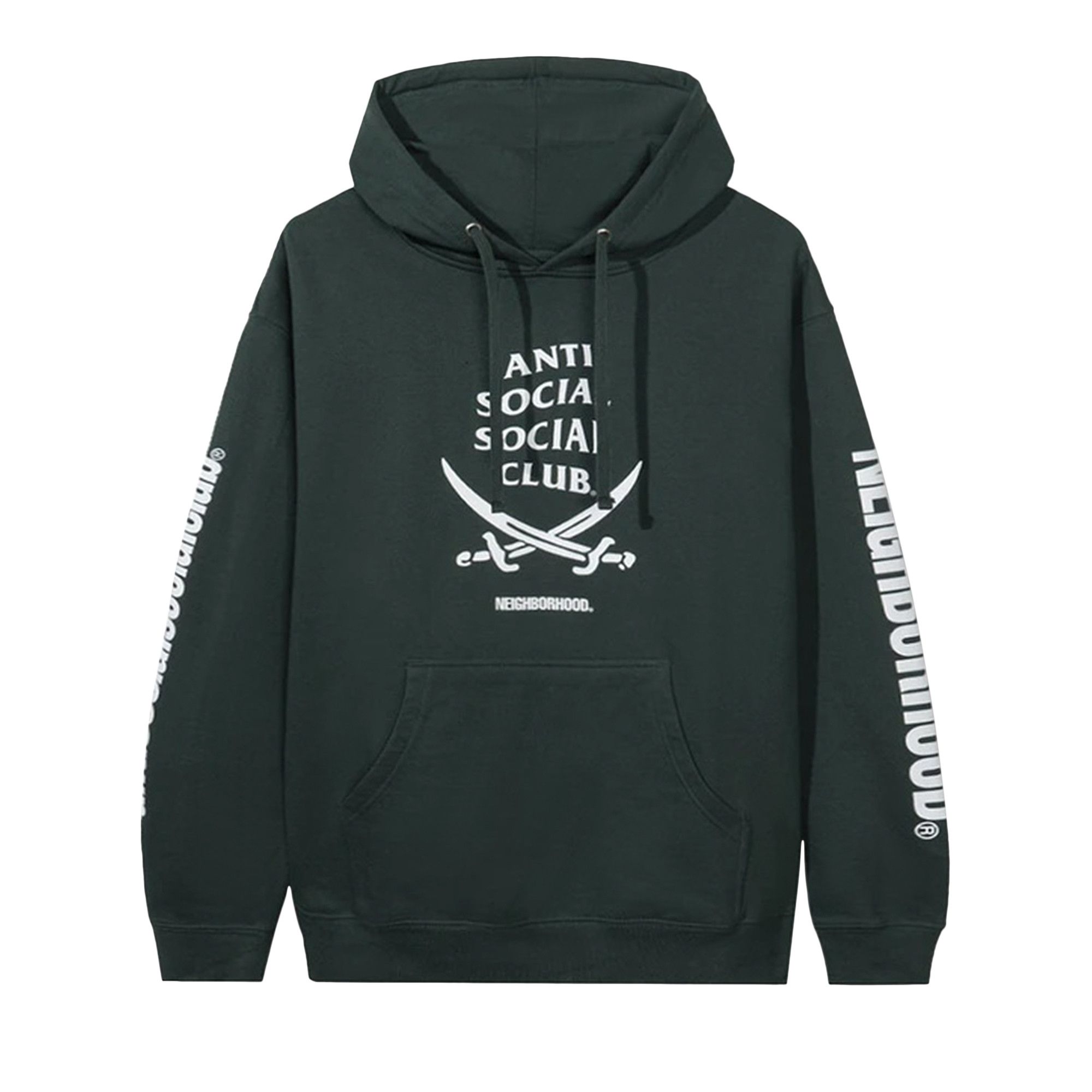 Green anti social social club hoodie best sale