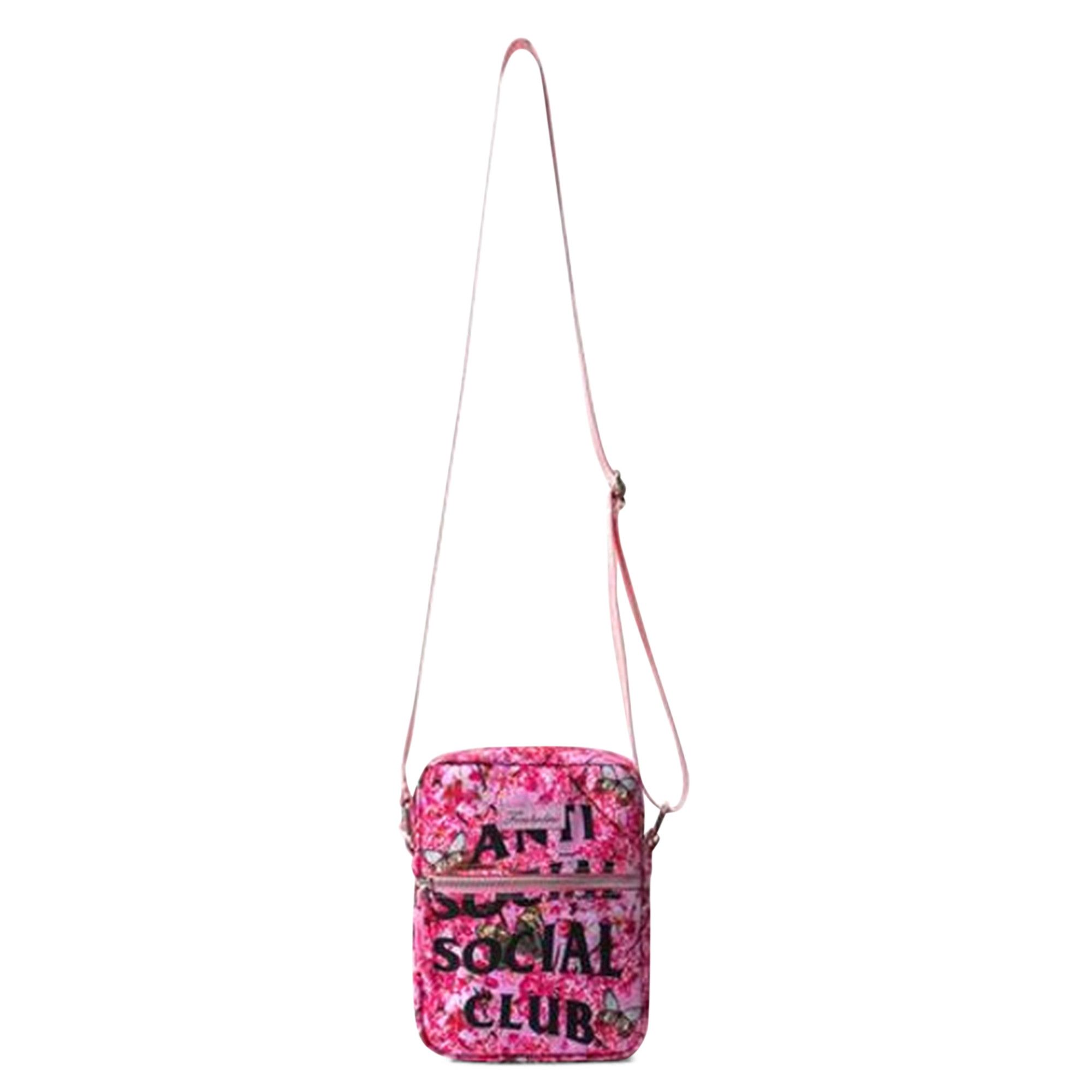 Buy Anti Social Social Club Kawaii Sidebag Pink 1020