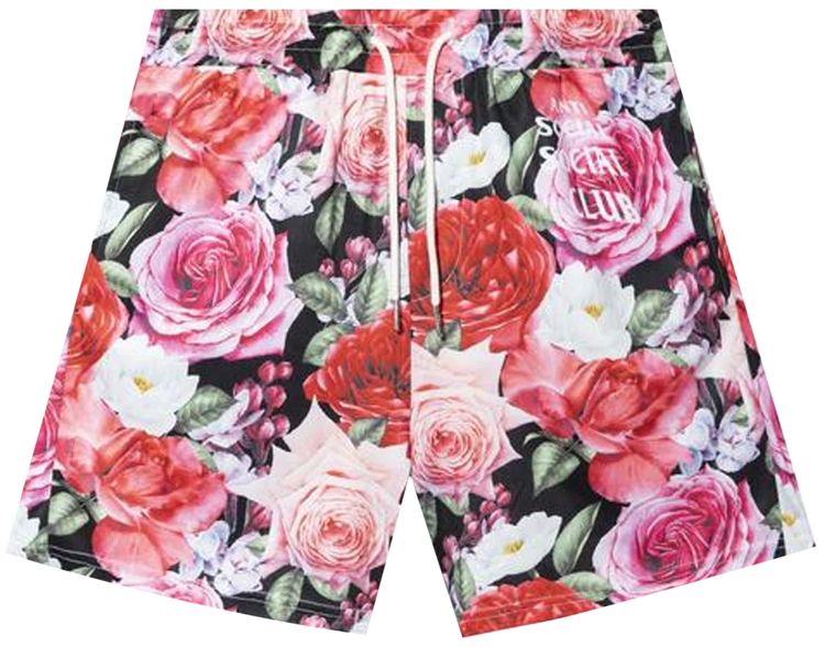 Anti Social Social Club Guard Down Shorts Flower