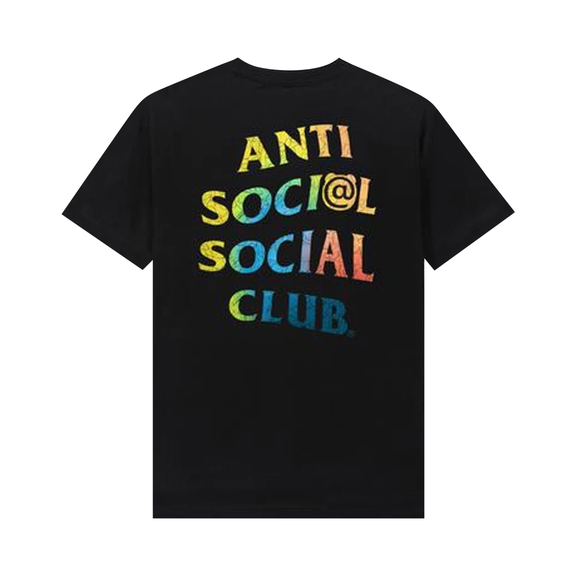 Buy Anti Social Social Club Bare Colors Tee Black 0657 100000103BARECT BLAC GOAT CA