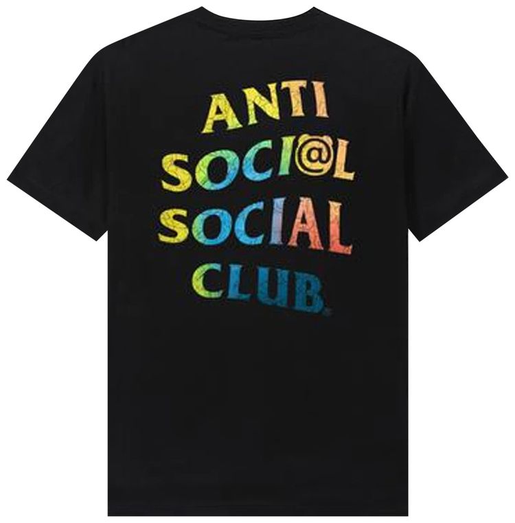 Anti Social Social Club Bare Colors Tee Black