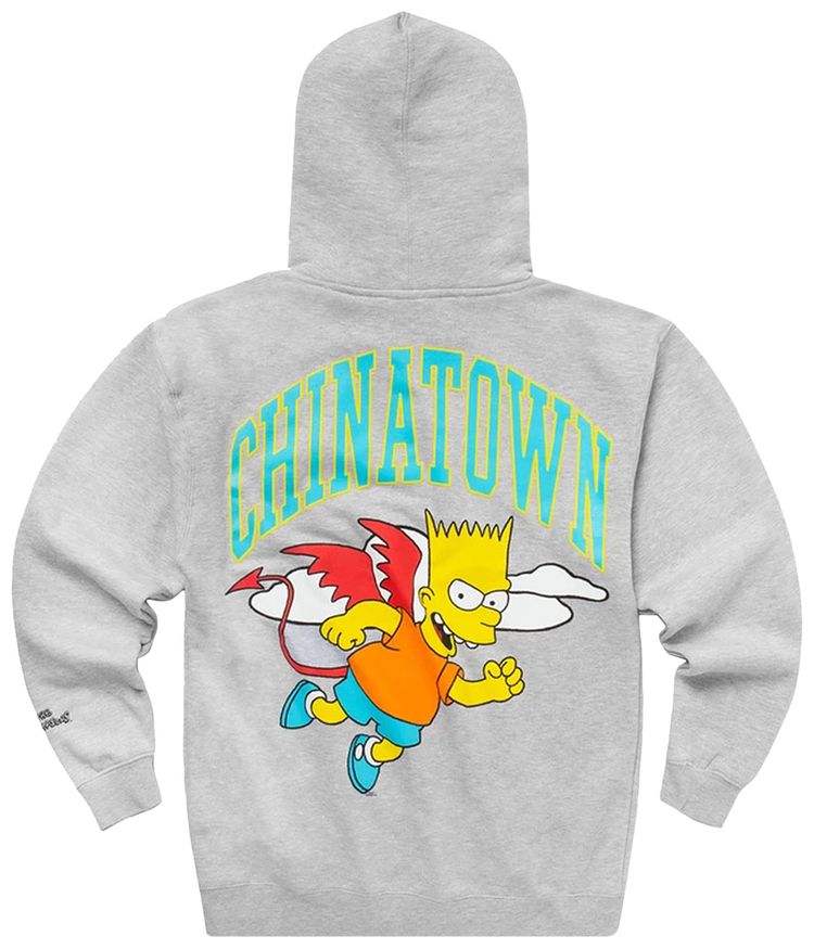 Chinatown Market Devil Arc Hoodie Ash