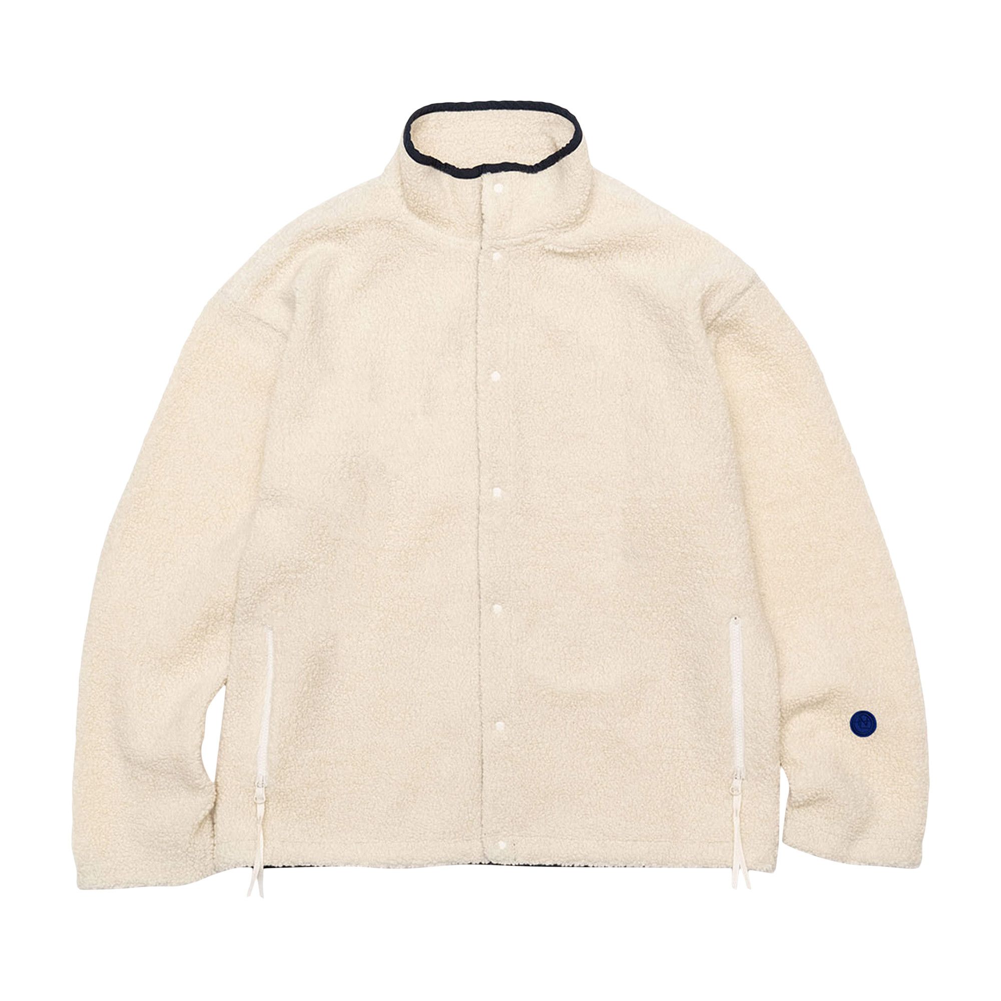Buy nanamica Fleece Jacket Natural SUHF195 NATU GOAT