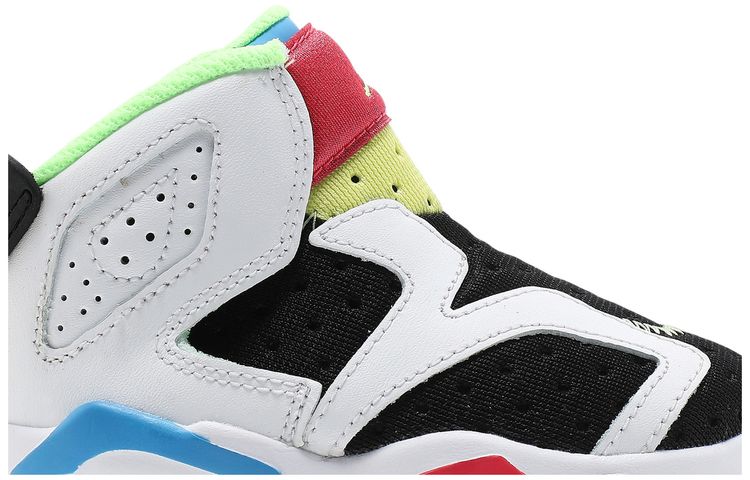 Air Jordan 6 Retro Little Flex TD Multi White