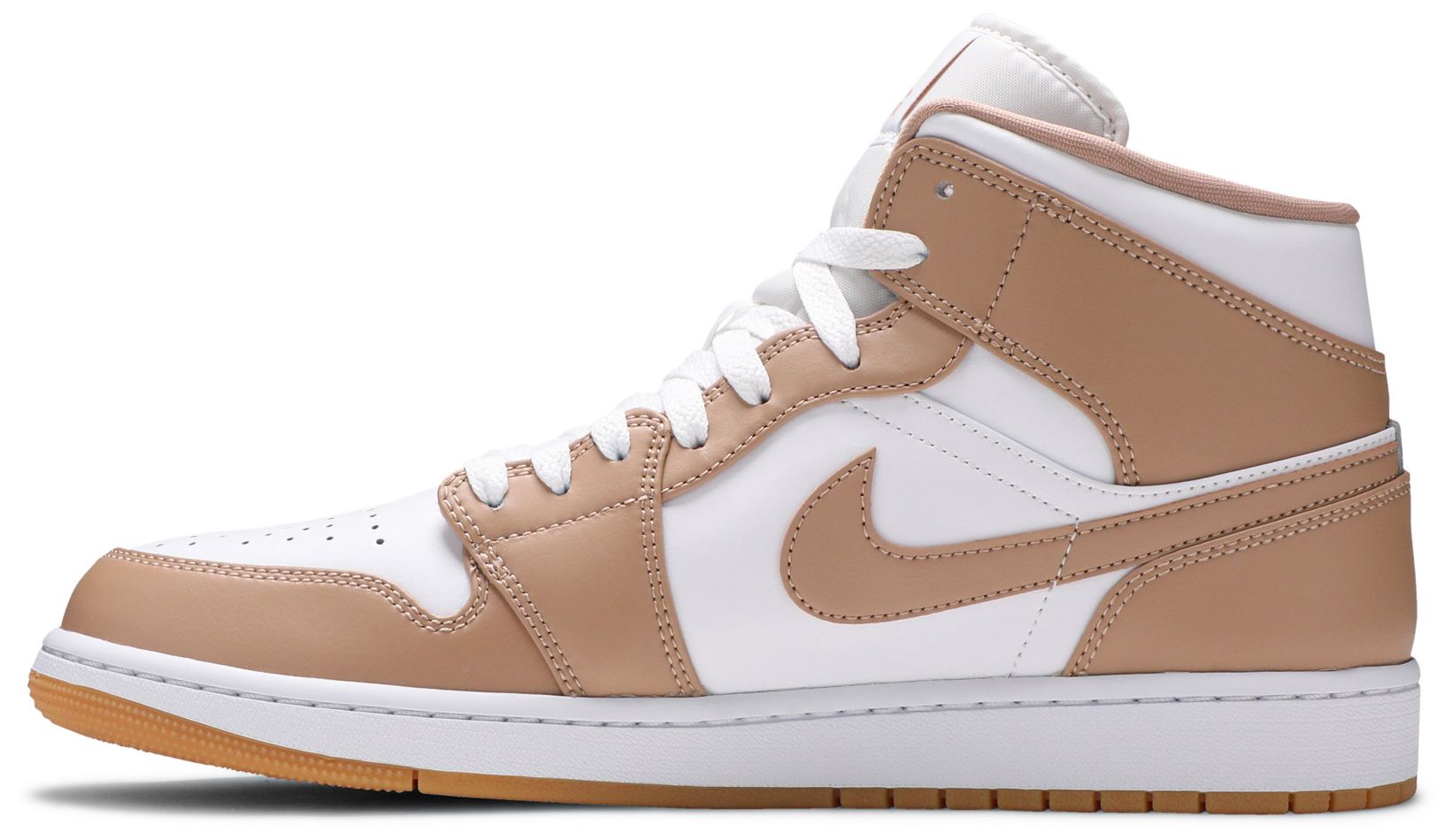 tan mid jordan 1