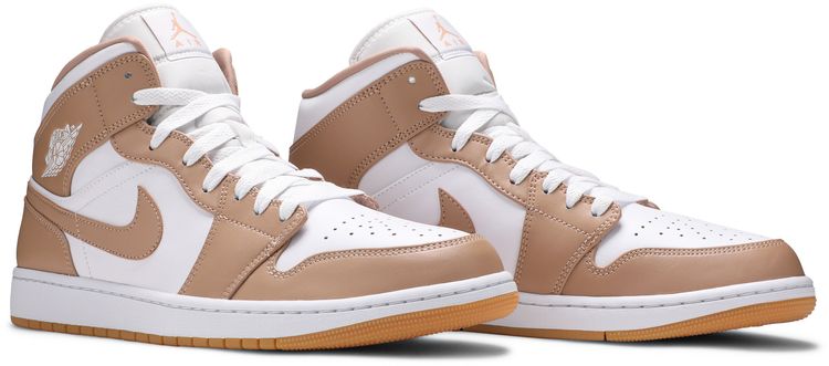Air Jordan 1 Mid Tan Gum