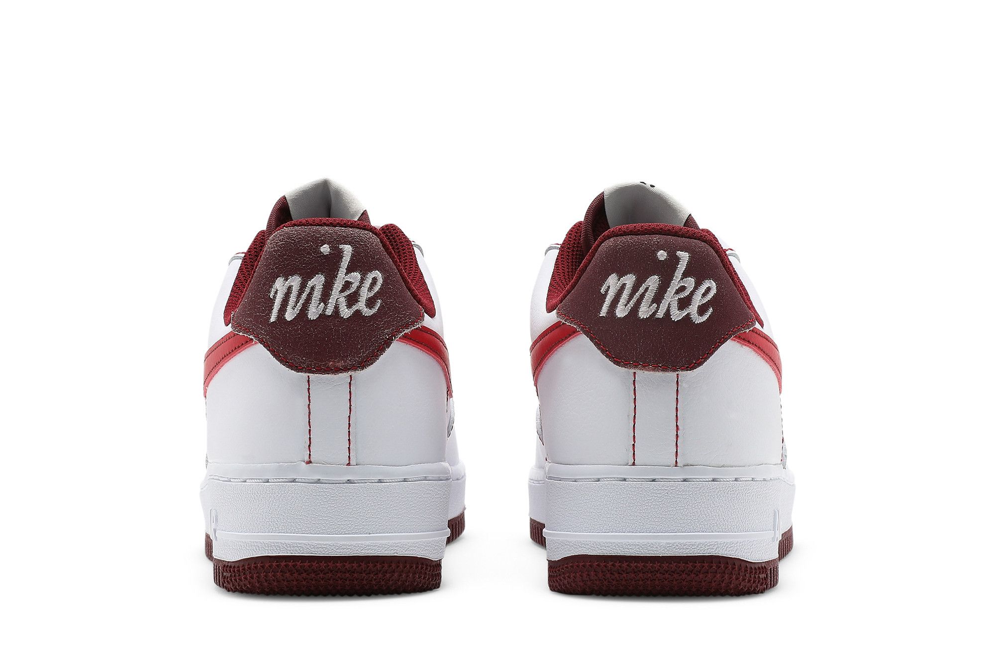 Nike air force 1 low 07 leather white team red hotsell