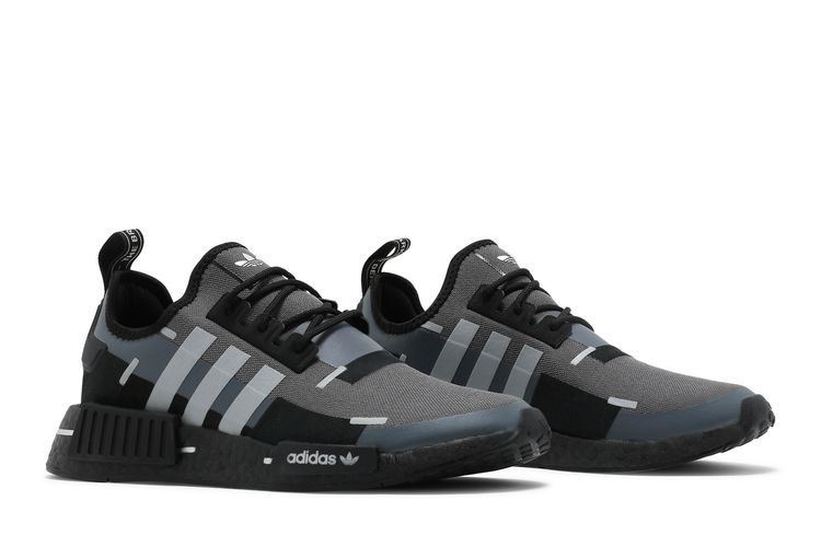 adidas NMD_R1 Shoes - Men's - Core Black / Carbon - 7