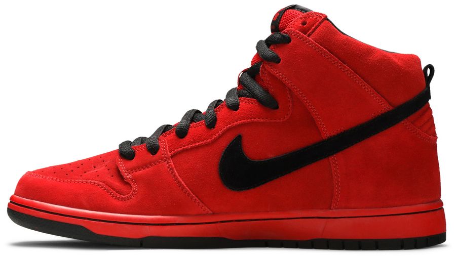 dunk high pro sb sport red