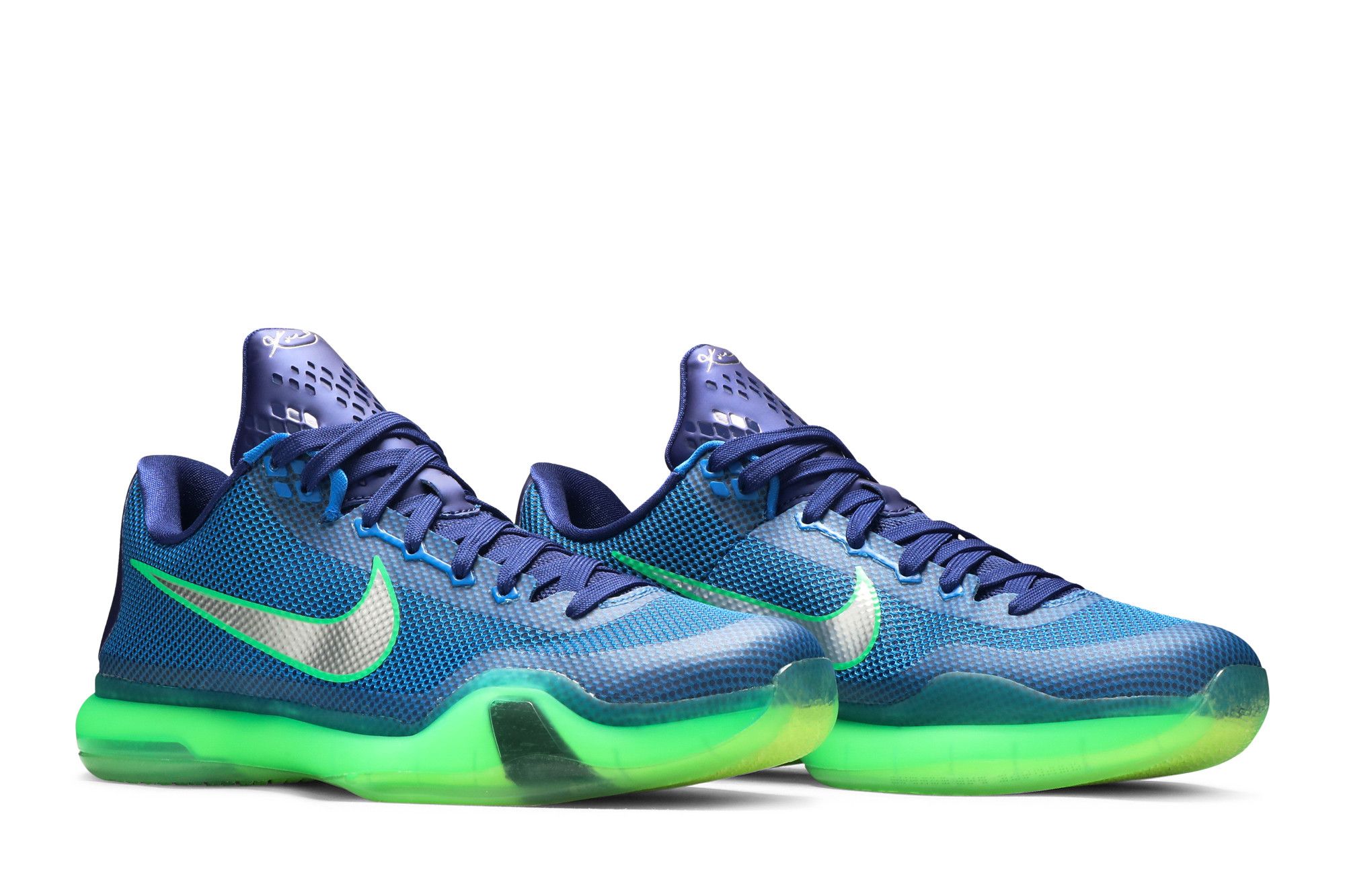 Buy Kobe 10 Emerald City 705317 402 GOAT
