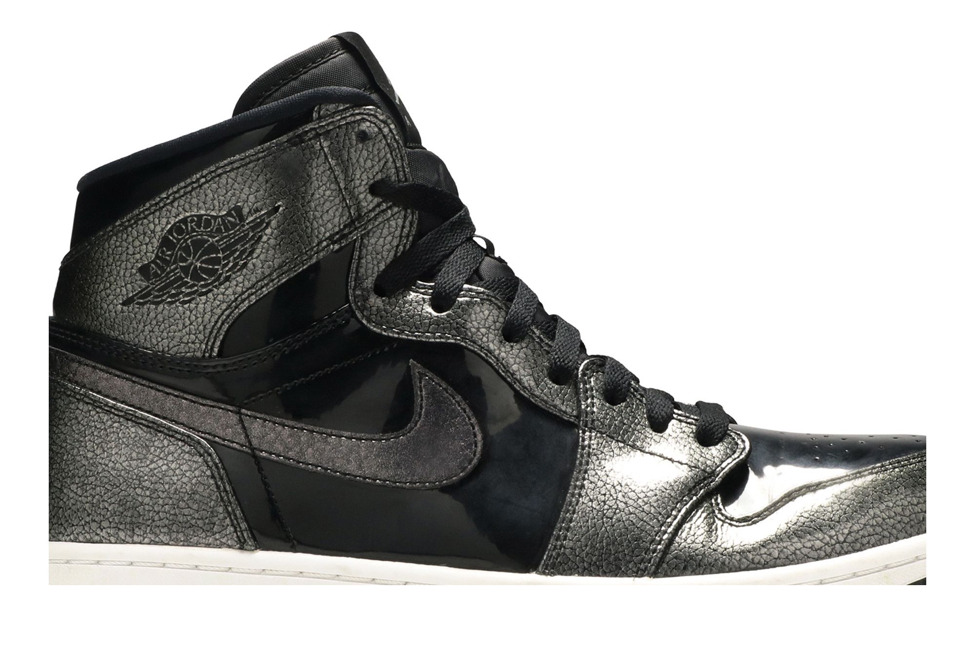 Buy Air Jordan 1 Retro High Black Patent 332550 017 GOAT