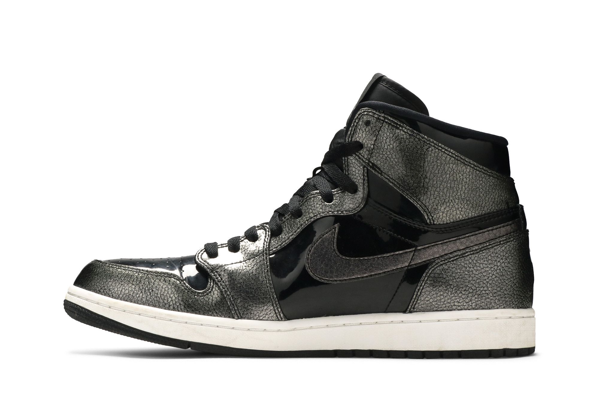 Buy Air Jordan 1 Retro High Black Patent 332550 017 GOAT