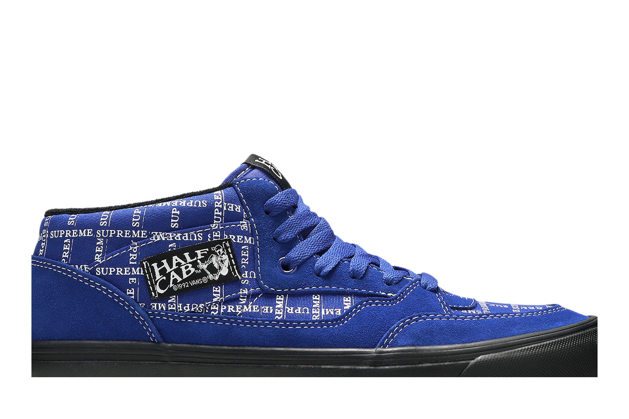 Supreme X Sk8 Hi Pro 'Checkered Blue' - Vans - VN0A38Z3JLX