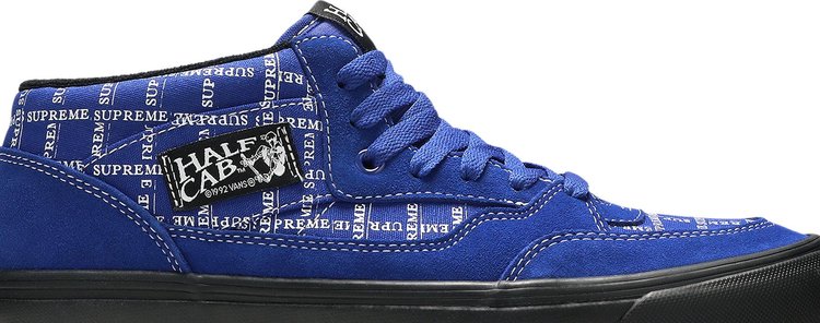 Supreme x Half Cab Pro 92 Logo Pattern   Royal Blue